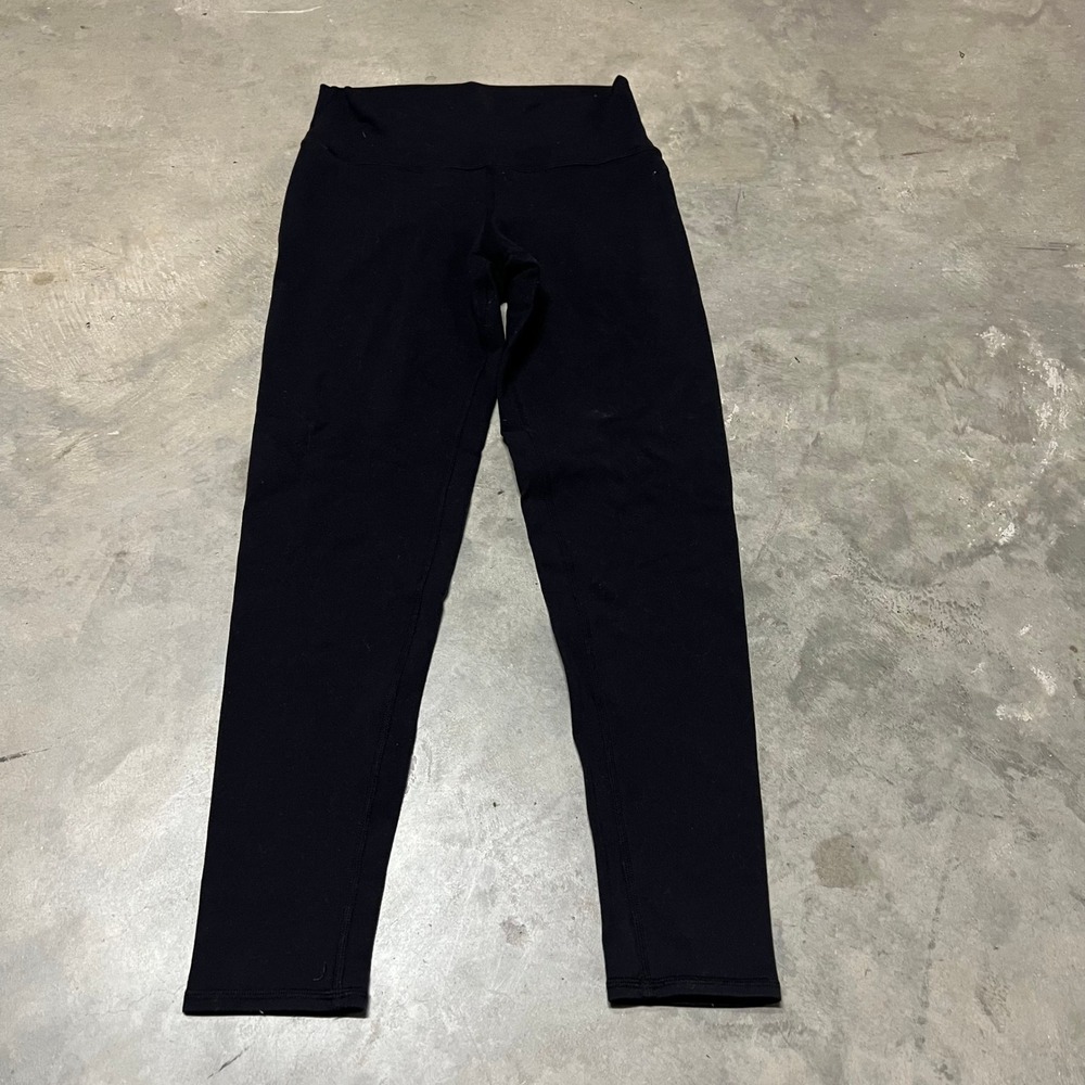 Alo Yoga High Waist Airbrush Leggings Black 7/8 Length Activewear Womens